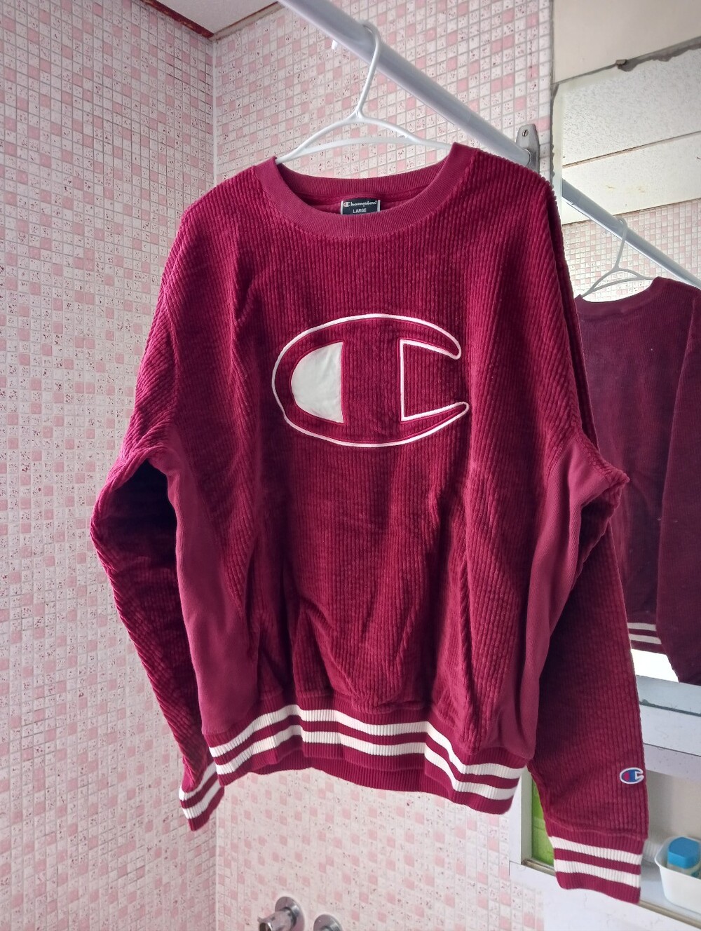 2018 Corduroy CHAMPION Crewneck Sweater